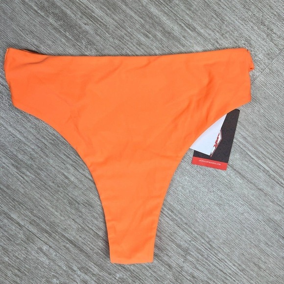 Thalassa Swim Wear Bottoms Womens Medium Orange Junie Bottoms NEW Jacks Surf - Picture 2 of 5
